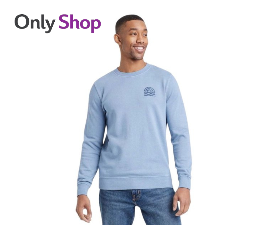 Sudadera Goodfellow & Co – Cuello Redondo, Estilo Casual Moderno